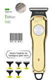 00085 Profesyonel Usb Şarjlı Berber Tıraş Makinesi Saç Sakal Tıraş Makinası 