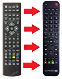 Blaupunkt Lcd Led Tv Kumandası (SÜP-11122) (Uyumlu Modeller Açıklamada Mevcut) 