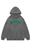 Unisex Human Friend Sweatshirt Kapşonlu Hoodie