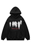 Unisex Silüet Sweatshirt Kapşonlu Hoodie