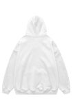 Unisex je  t'aime Sweatshirt Kapşonlu Hoodie