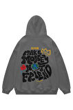 Unisex Make Money Sweatshirt Kapşonlu Hoodie