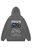 Unisex Yamaha R6 Sweatshirt Kapşonlu Hoodie
