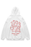Unisex Cormta Oream Kapşonlu Sweatshirt Hoodie
