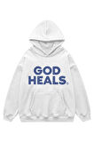 Unisex God Heals Kapşonlu Sweatshirt Hoodie