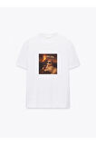 She was chill Baskılı Bisiklet Yaka Basic Trend Kadın T-shirt