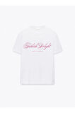 Turkish Delight Baskılı Bisiklet Yaka Basic Trend Kadın T-shirt