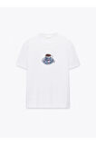 Turkish Coffee 2 Baskılı Bisiklet Yaka Basic Trend Kadın T-shirt