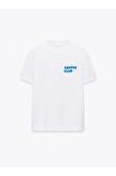 Coffee Club 2 Baskılı Bisiklet Yaka Basic Trend Kadın T-shirt