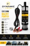 12 Volt Mazot Ve Su Zeytin Yağı Vs Sıvı Aktarma Pompası Dalgıç Pompa 60 Watt 51 mm
