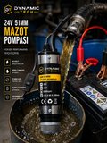 24 Volt Mazot Ve Su Zeytin Yağı Vs Sıvı Aktarma Pompası Dalgıç Pompa 60 Watt 51 mm