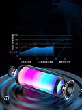 PLUSE5 Taşınabilir Rgb Ledli Bluetooth Hoparlör Siyah