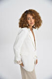 Leomie Nakışlı Blazer Ceket 6106