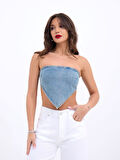 6222 KOT CROP-MAVİ
