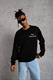 Üç İplik Biskilet Yaka Sweatshirt