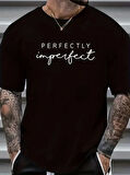 Erkekler Için PERFECTLY Günlük Tişört  - Siyah
