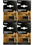 Duracell 1,5V AAA LR03/MN2400 İnce Pil (Sekizli Paket)