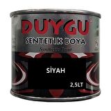 Duygu Sentetik Boya Siyah 1 GALON 2,85 KG AĞIRLIK 2.5 LT HACİM
