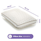Kolajen Güzellik Yastığı, Ortopedik %100 Orijinal Döküm Visco Ergonomik Visco Yastık