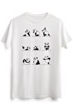 Erkek Beyaz Panda Yoga