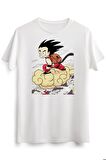 Erkek Beyaz Kid Goku In The Flying Nimbus - Dragon Ball
