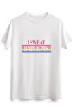 Erkek Beyaz Rainbow Sweat