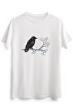 Erkek Beyaz Raven Pendrawing