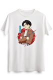 Erkek Beyaz Attack On Titan Captain Levi