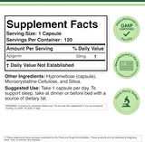 Double Wood Apigenin Bioflavonoid Found in Chamomile Tea for Relaxation, Sleep 120 Caps