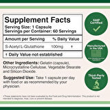 Double Wood S-Acetyl Liposomal L-Glutathione Antioxidant 100mg 60 Caps