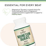 Double Wood Magnesium Taurate Cardiovascular Health to Boost 210 Vegan Caps