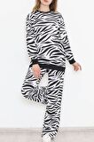 İki İplik Desenli Sweat Zebra - 12094.1567.
