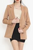 Blazer Ceket Sütlükahve - 16610.1811.
