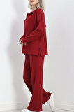 Polo Yaka İnterlok Takım Bordo - 40002.1567.