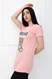 Baskılı Tshirt Pembe - 310.623.