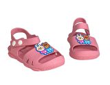 Daye 5001 Kaymaz Tabanlı Figürlü Çocuk Sandalet Terlik Park Bahçe Terlik