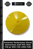 Premium Performans Vücut Antrenman Soft PVC Disk 750 gr DSC-750 (VED-750)