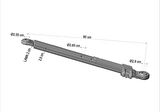 TELESKOBİK UCU İLE SOL YAN ÇEKİ KOLU KOMPLESİ (New Holland) (DYPTT-27)