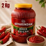 Diyarından Hatay Tatlı Biber Salçası 2 Kg