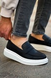 Deridün Yıldız Shoes Robert - RS615 Siyah  Erkek Loafer Ayakkabı SIYAH
