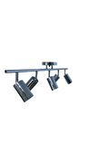 Dylight Retro Krom Hareketli Modern Spor 5 Li Led spot Avize GÜnışığı Ampullü