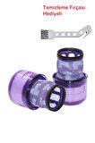 Dyson Dikey Süpürge V11 ve V15 Detect Modeli Uyumlu Yedek 2 adet Hepa Filtre
