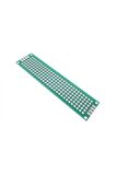 2x8 Cm Çift Yüzlü Delikli Pertinaks