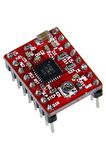 Arduino A4988 Step Motor Sürücü Kartı Kırmızı Pcb