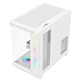 Teknik özelikleri  Anakart destegi : Atx, m-Atx, ıtx   Kasa ölçüleri : 425 x 280 x 435 mm   Sıvı soğutma destegi : 120mm*240mm*360mm   Ekran kartı uzunlugu : 410 mm   Işlemci sogutucu destegi: 165MM   Depolama alanları: 2x 2.5 SSD / 2X 3,5 HDD   Port