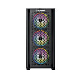 DARYUN NİRSA GAMING PRO 4 x 120 MM ARGB FANLI 750+80 BRONZ POWER SUPPLY BİLGİSAYAR KASASI