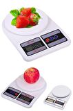 Dijital Mutfak Tartısı Terazisi Lcd Ekran Ile Hassas Ölçüm 10 Kg