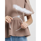 Dodes Beyaz Otrişli Tüylü Esnek Yapı Melek Haresi Melek Tacı