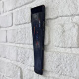 Dodes Bambu Çift Taraflı Siyah Yelpaze 12'li Paket