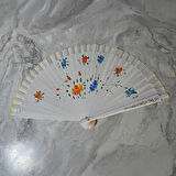 Dodes 12'li Bambu Çift Taraflı Renkli Yelpaze